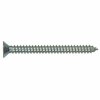 Hillman Screw, #12 Thread, 2-1/2 in L, Flat Head, Phillips Drive, Zinc, 100 PK 80235
